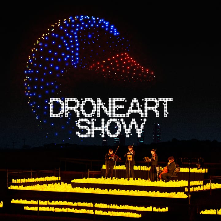 DroneArt Show: Música que ilumina la noche