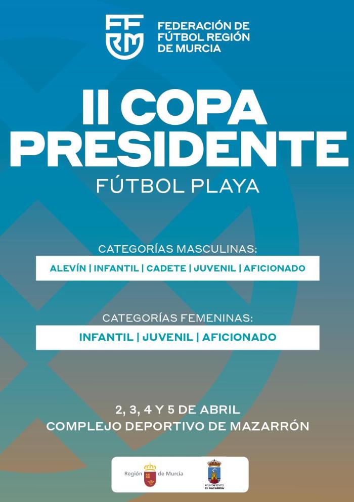 II COPA FEDERACIÓN DE FÚTBOL PLAYA EN MAZARRÓN
