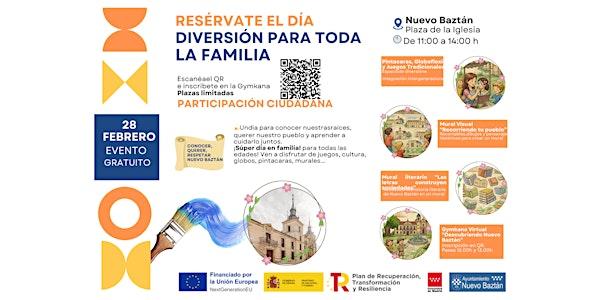 Jornada  Lúdica para FAMILIAS - CONOCER-QUERER-RESPETAR -  NUEVO BAZTÁN