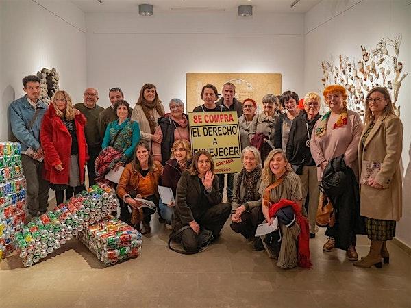 Espai d’Art Ca Lambert acoge una visita guiada con artistas de A UN TEMPS