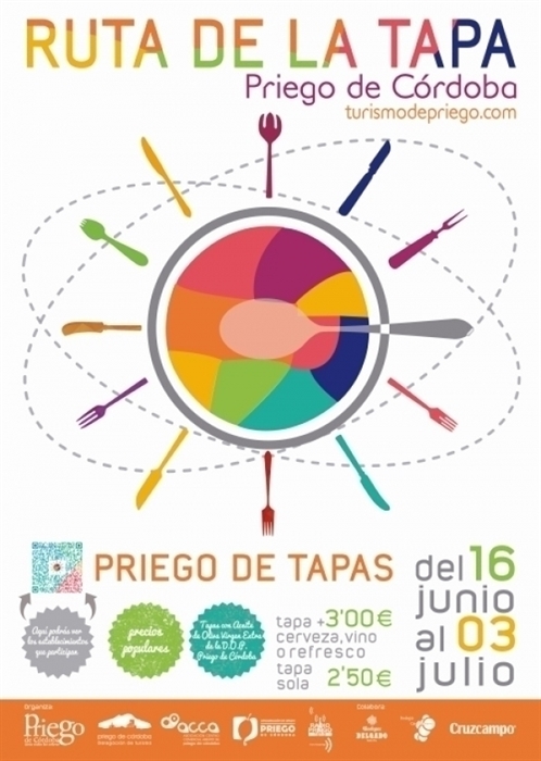 Ruta de la tapa de Priego de Córdoba