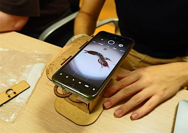 Taller Microscopio DIY: Construye un microscopio smartphone