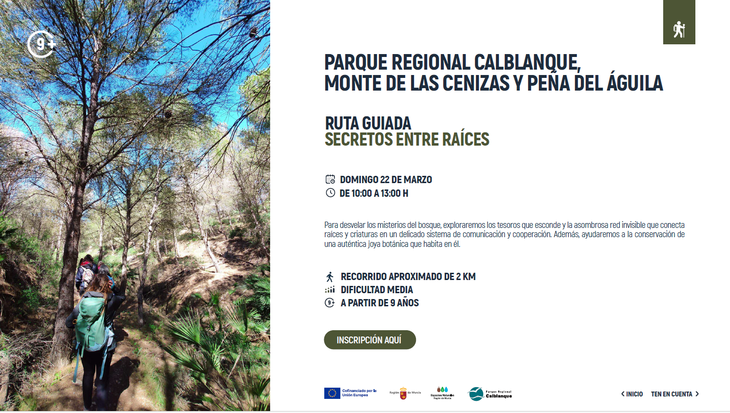 RUTA GUIADA SECRETOS ENTRE RAÍCES