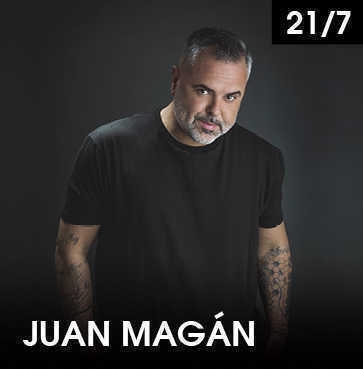 Juan Magán en directo