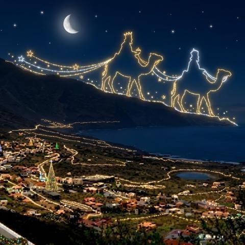 Cabalgata de SSMM los Reyes Magos en Frontera