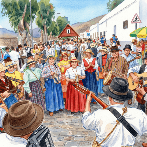 Romería Ofrenda Pajarera