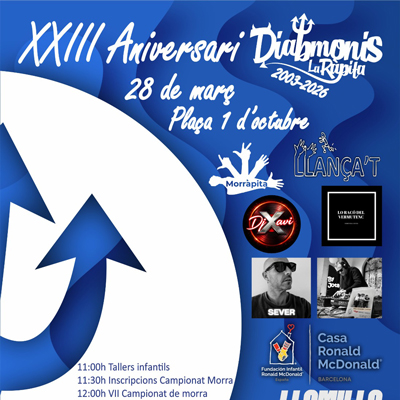 23è Aniversari dels Diabmonis La Ràpita