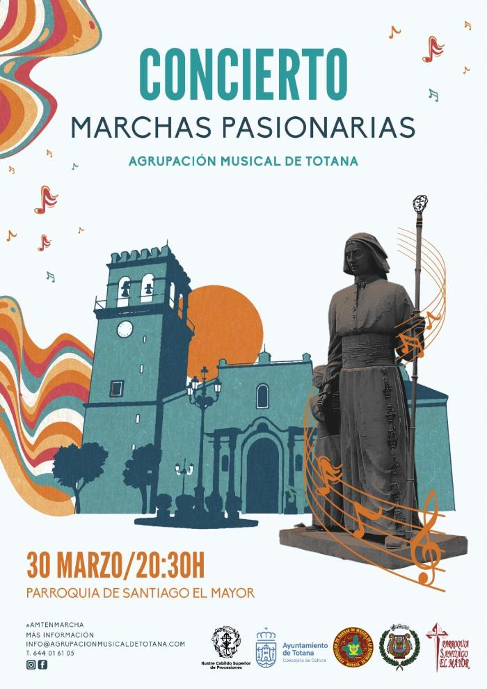 CONCIERTO DE MARCHAS PASIONARIAS CON LA AGRUPACIÓN MUSICAL DE TOTANA