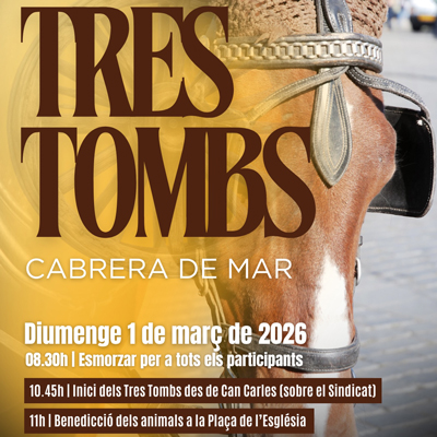 Tres Tombs a Cabrera de Mar