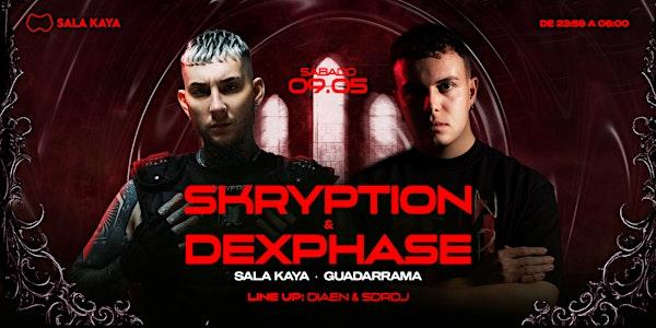 Skryption y Dexphase en  Sala Kaya Guadarrama (Madrid).