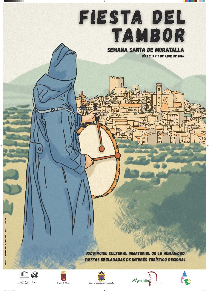 CARTEL TAMBORES DE SEMANA SANTA DE MORATALLA 2026