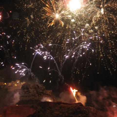 Fuegos del Risco y la Atalaya