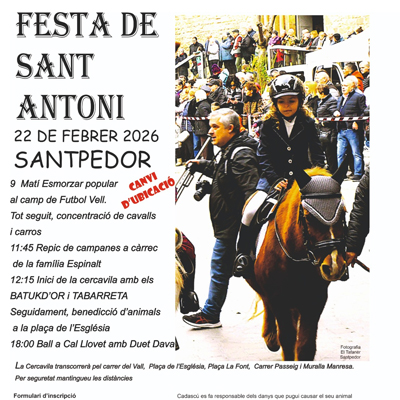 Festa de Sant Antoni a Santpedor