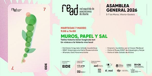 MUROS, PAPEL Y SAL. Un vistazo a la historia viva local