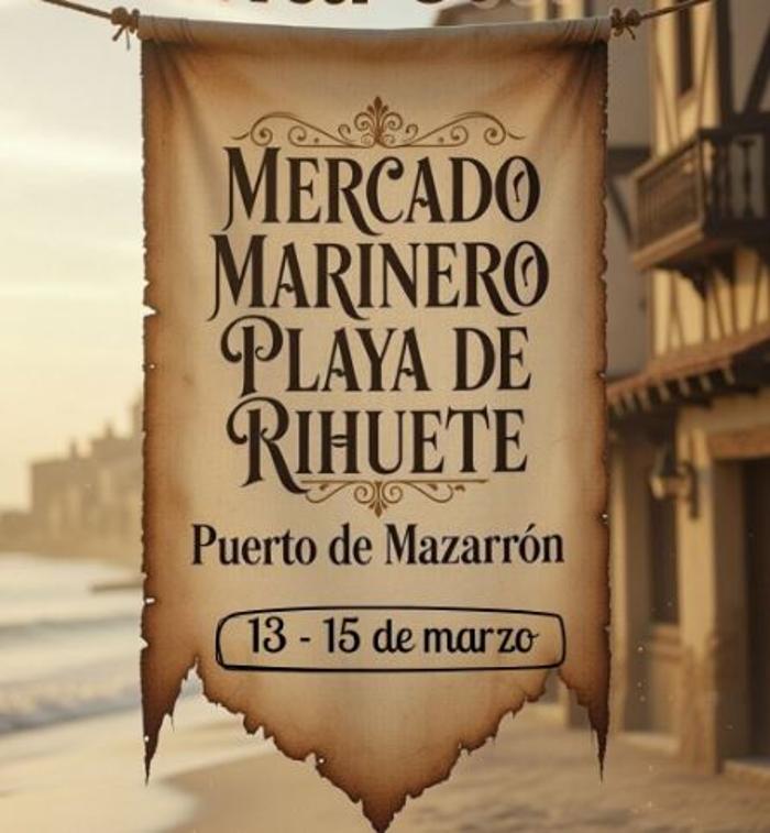 MERCADO MARINERO EN LA PLAYA DEL RIHUETE