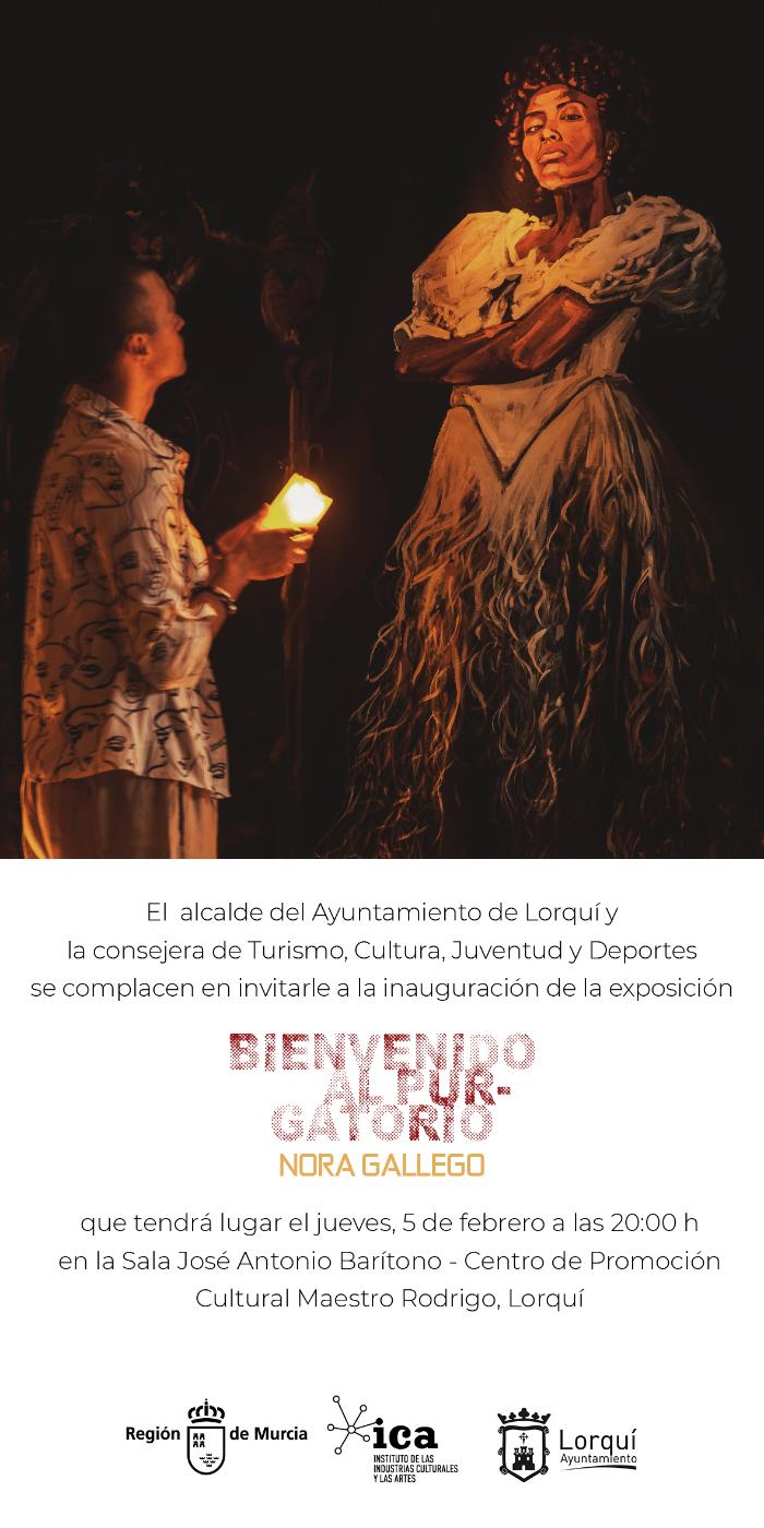 EXPOSICIÓN: BIENVENIDO AL PURGATORIO - NORA GALLEGO