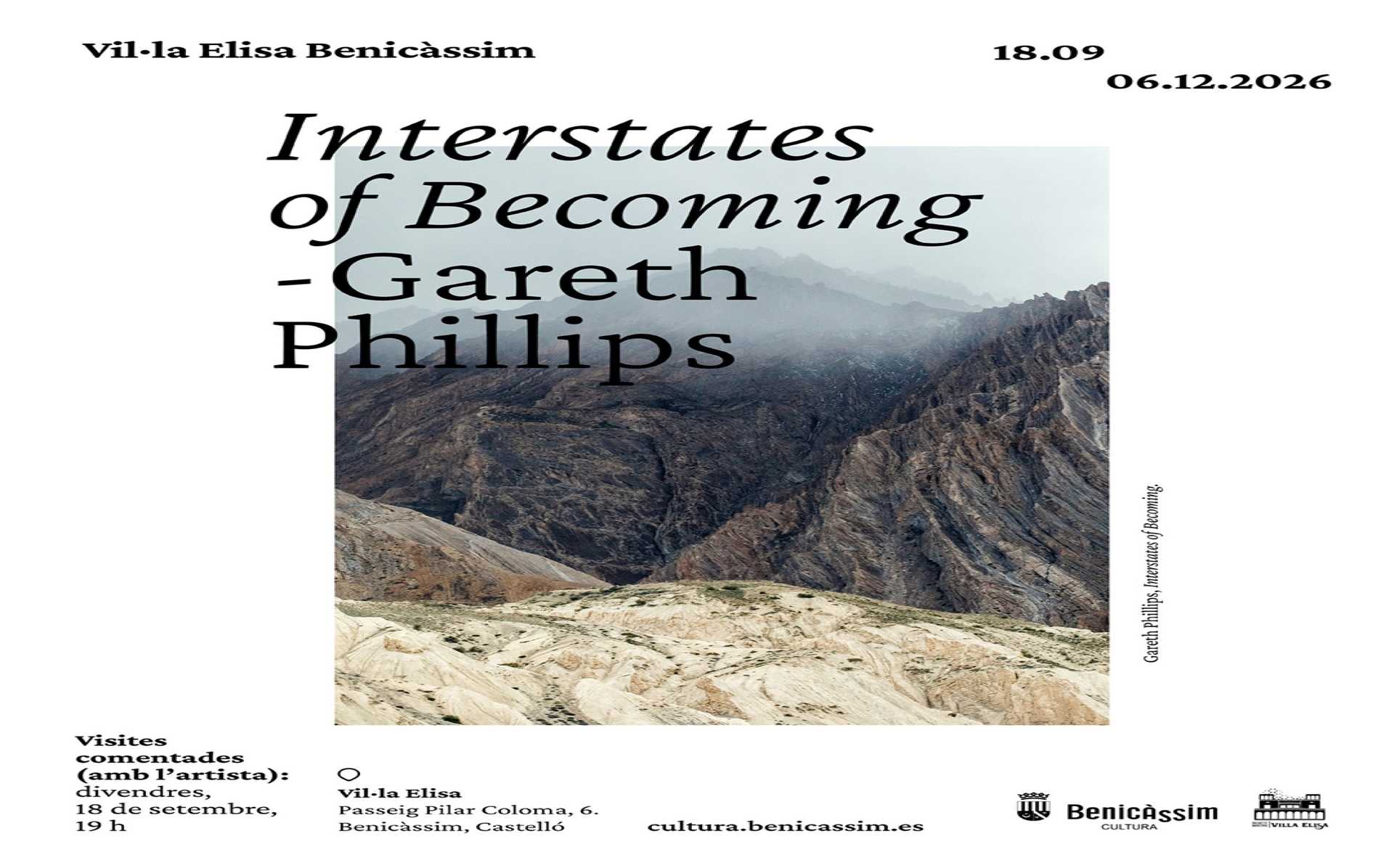 Exposición: `Interests of Becoming’, de Gareth Philips