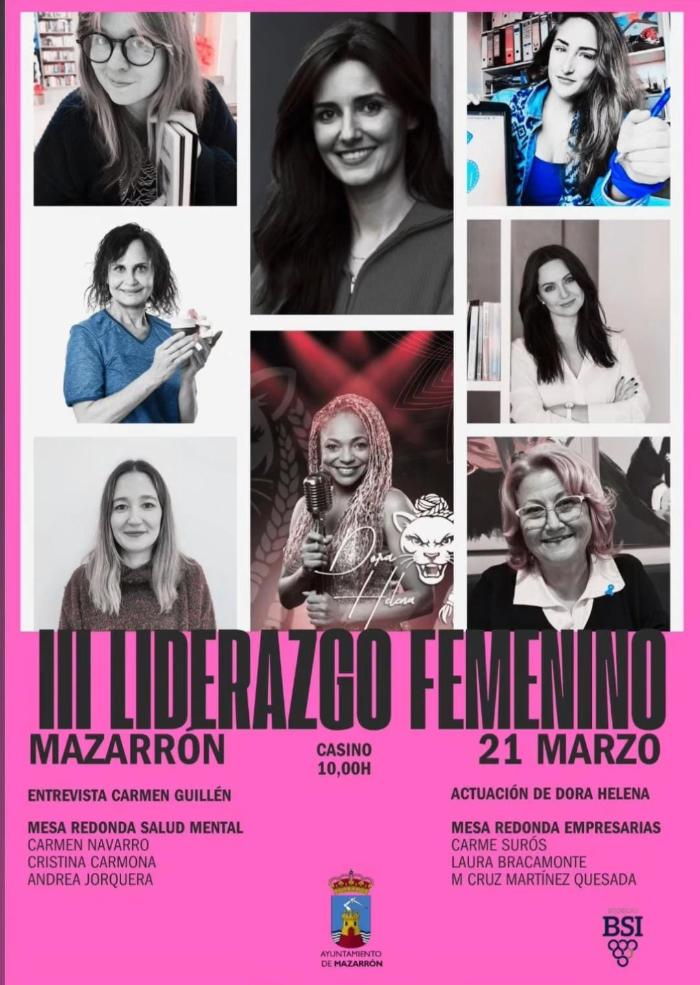 III JORNADA DE LIDERAZGO FEMENINO EN MAZARRÓN