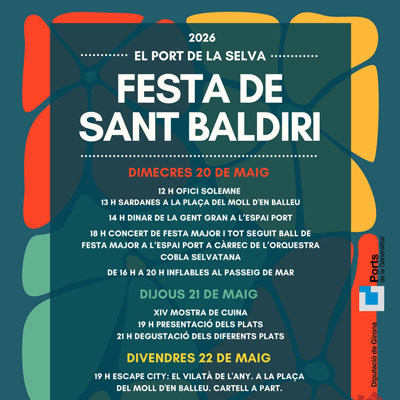 Festa Major de Sant Baldiri al Port de la Selva