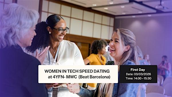 4YFN MWC - WOMEN IN TECH SPEED DATING