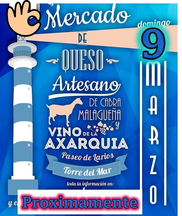 Mercado del Queso Artesano de Cabra Malagueña y Vino de la Axarquía