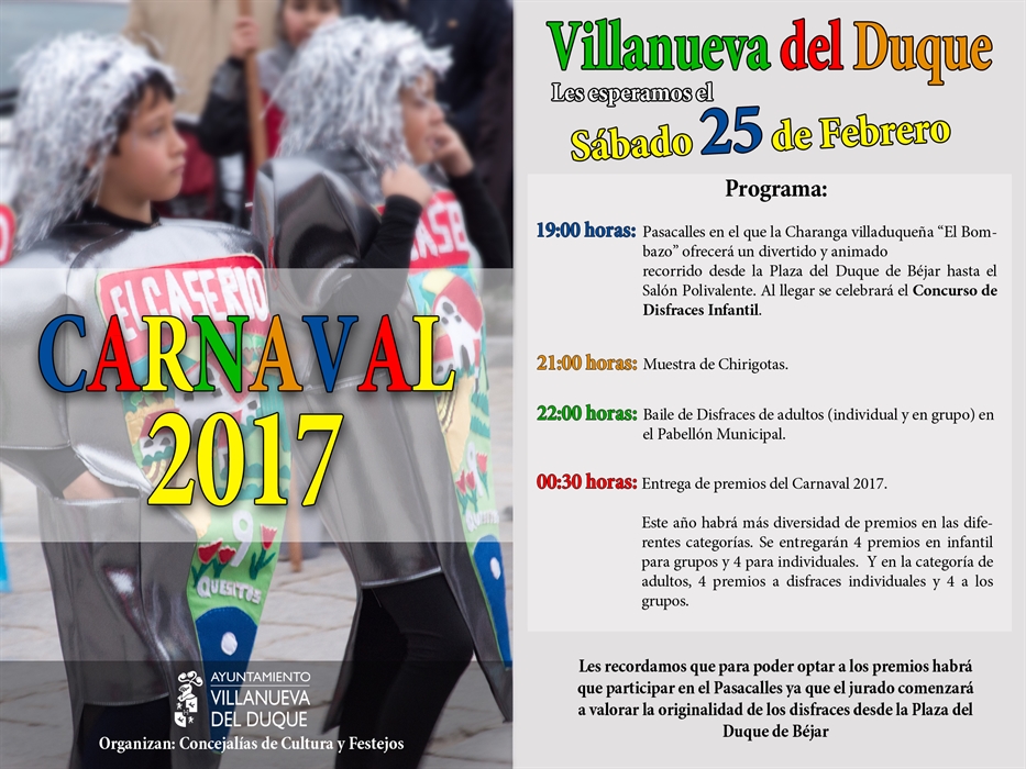 Fiestas de Carnaval en Villanueva del Duque