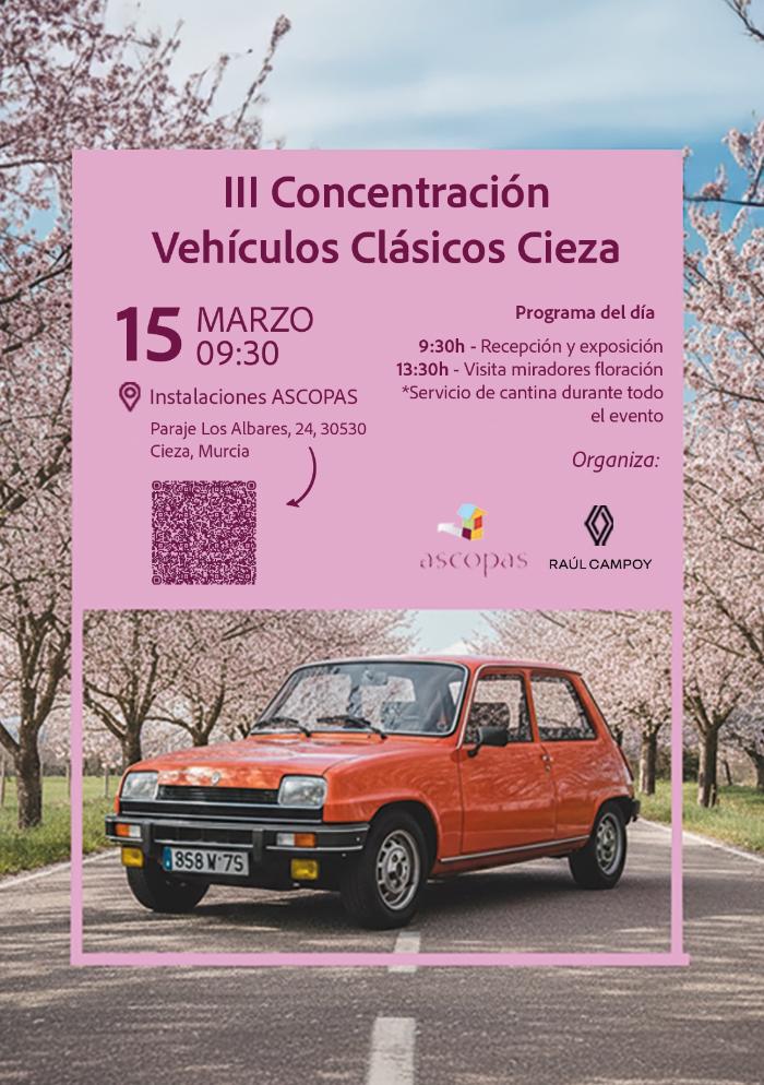III CONCENTRACIÓN VEHÍCULOS CLÁSICOS