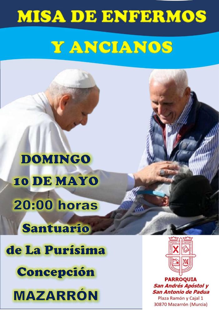 MISA DE ENFERMOS Y ANCIANOS EN MAZARRÓN