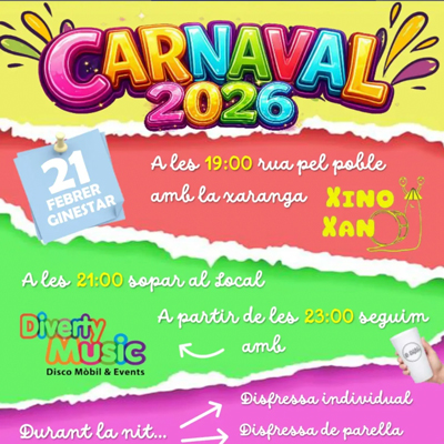 Carnaval a Ginestar