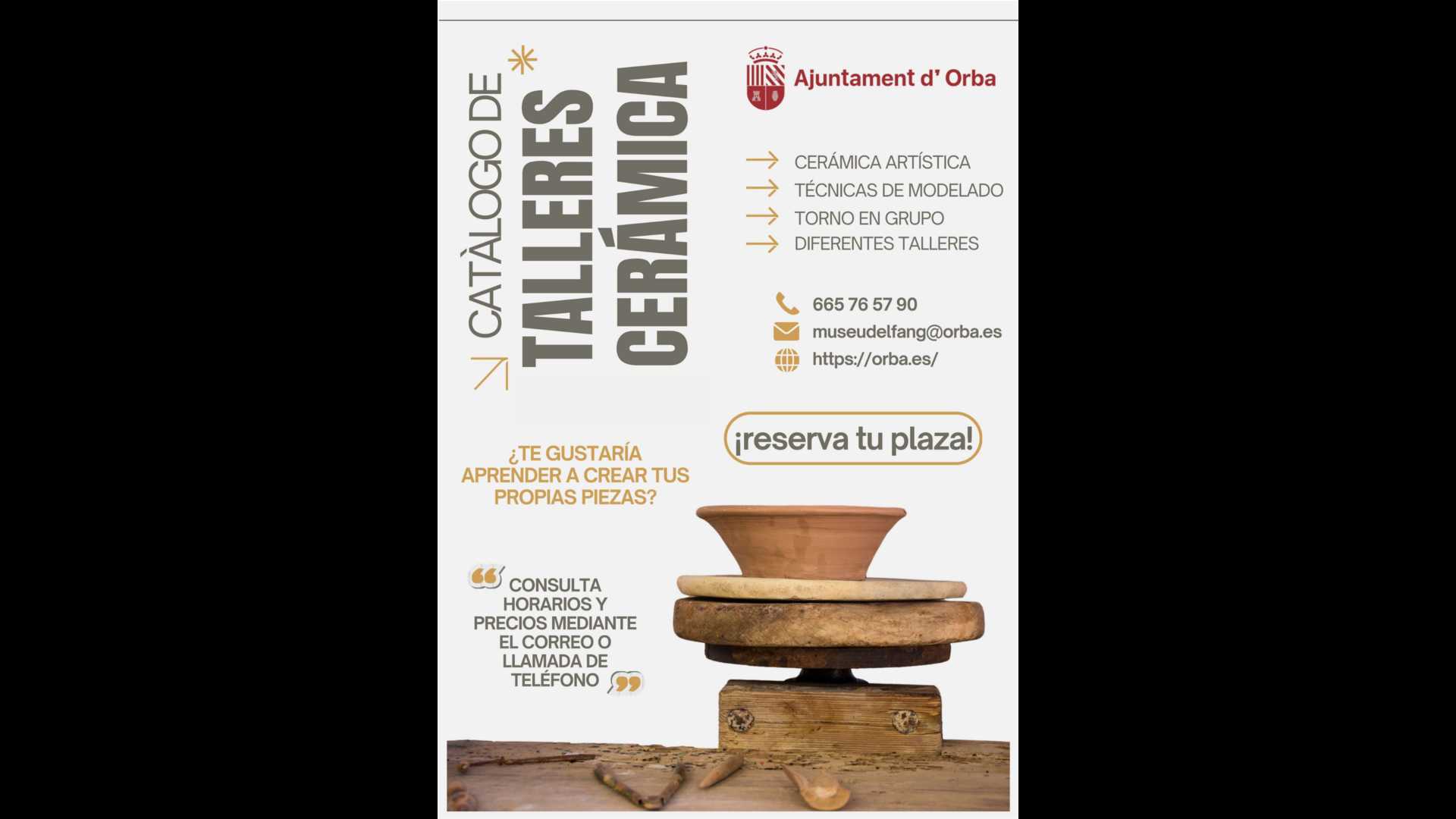 Talleres de Cerámica en Orba