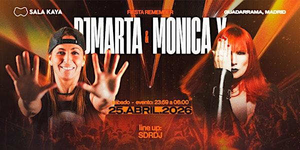 Dj Marta y Mónica X en Sala Kaya Guadarrama (Madrid).