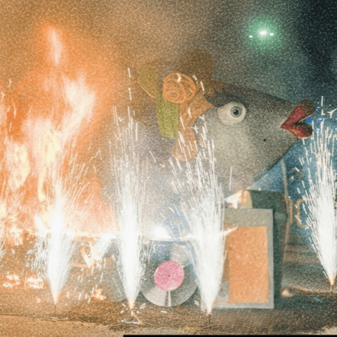 Entierro de la Sardina de  Valle Gran Rey