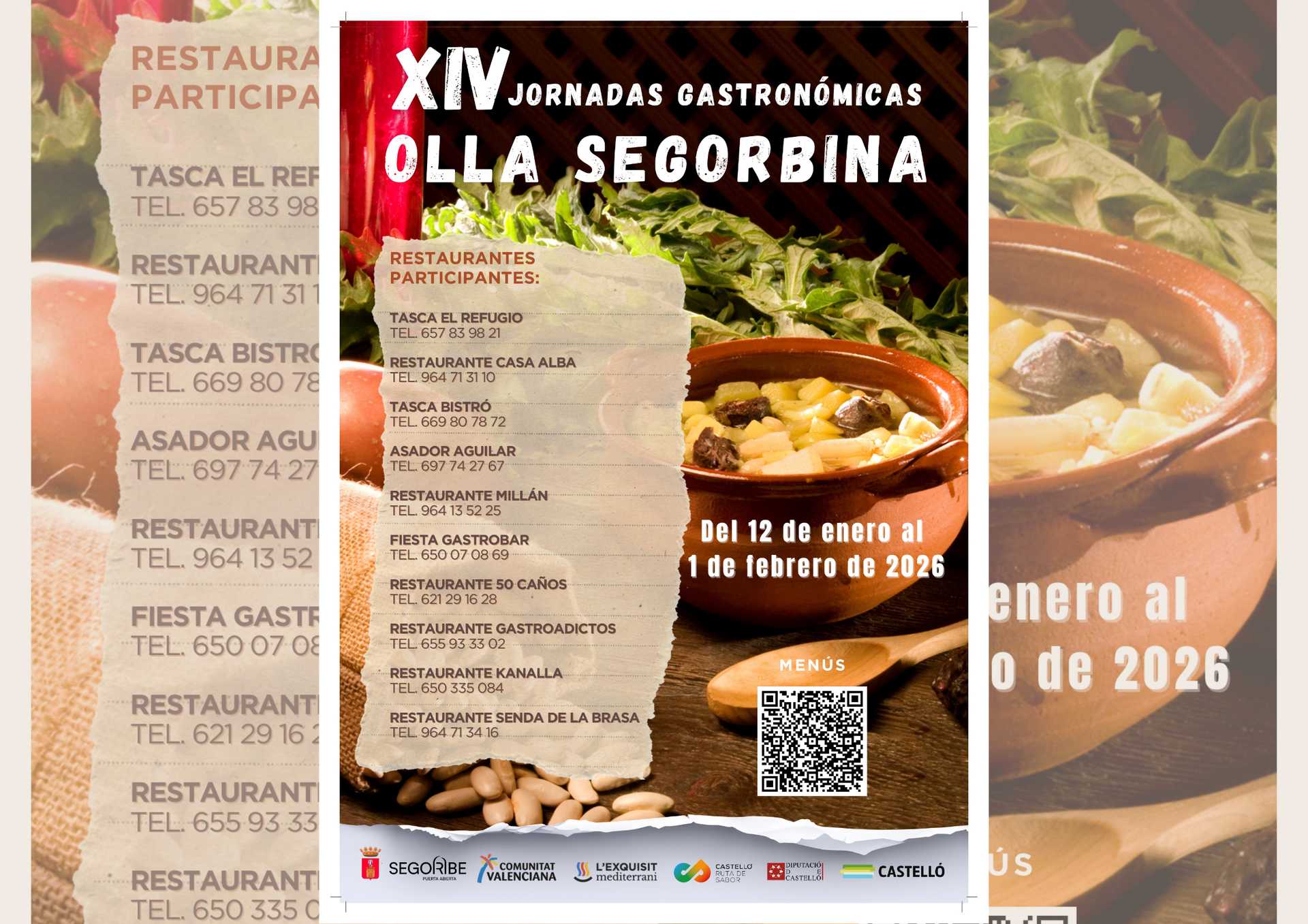 XIV Jornadas Gastronómicas "Olla Segorbina"