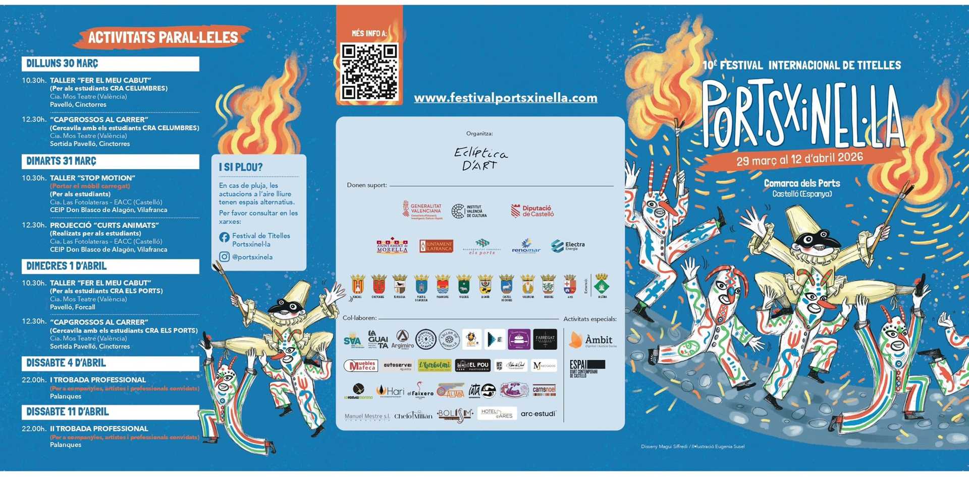 FESTIVAL DE TÍTERES PORTS XINEL·LA. 2026 Cinctorres