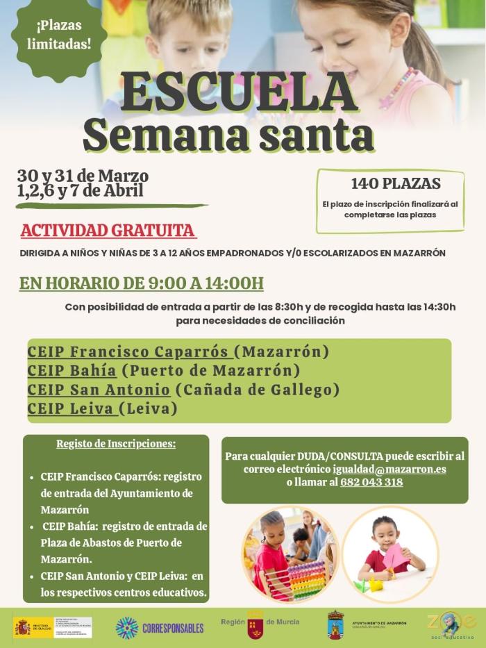 ESCUELA DE SEMANA SANTA 2026