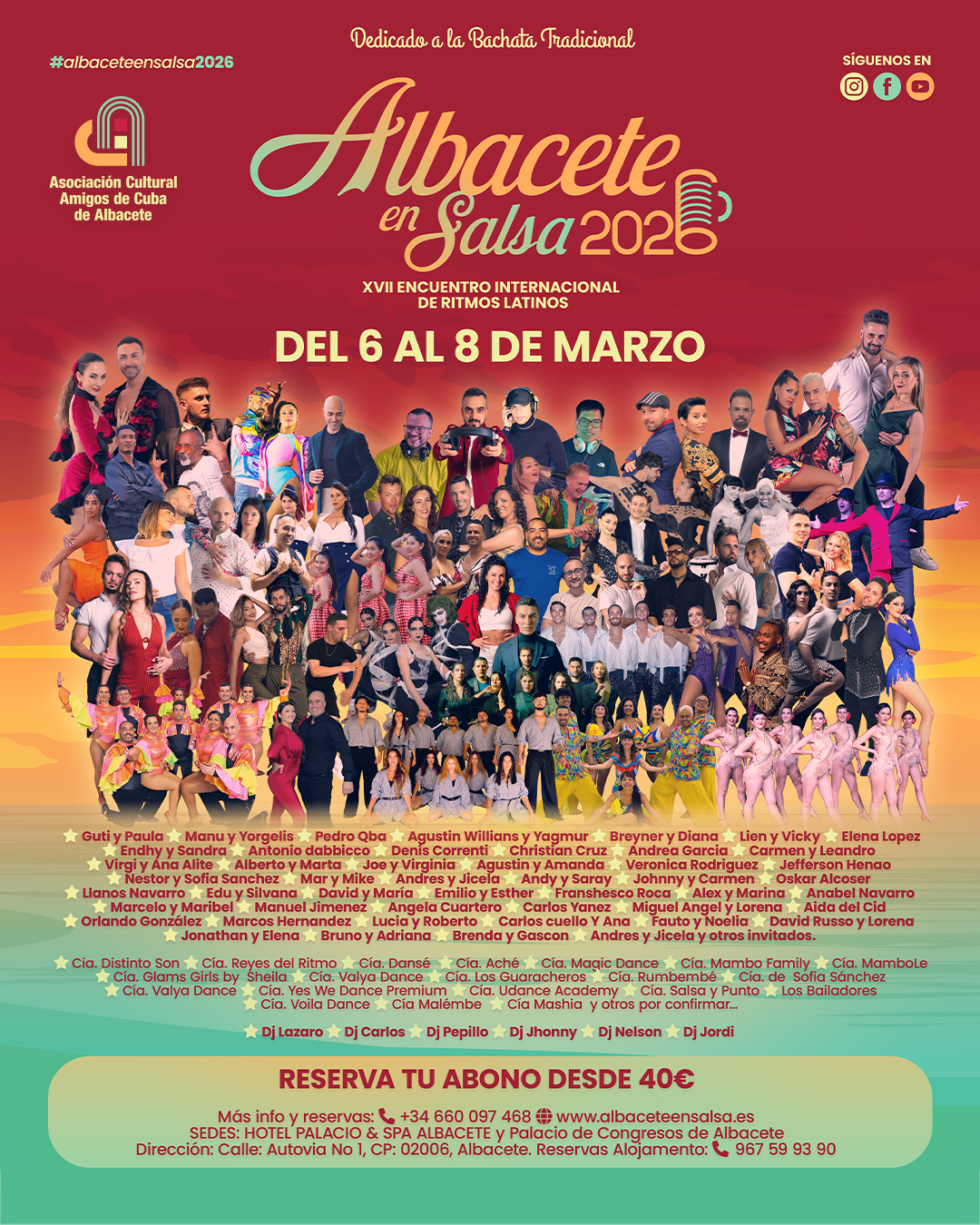 XVII Encuentro Internacional de Ritmos Latinos "ALBACETE EN SALSA"