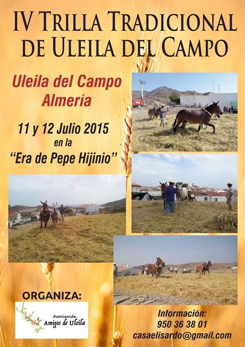 Trilla Tradicional en Uleila del Campo