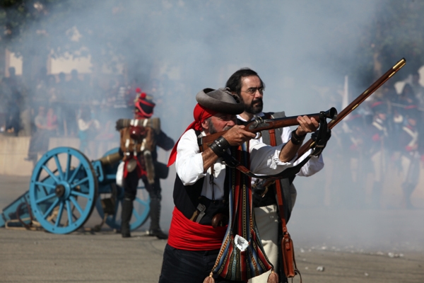 Recreación de la Batalla de Bailén