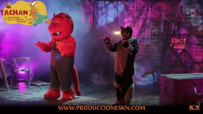 "Tachán, el monstruo al que le asusta asustar". Nacho González/Producciones K'N