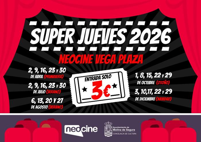 SÚPER JUEVES DE CINE 2026