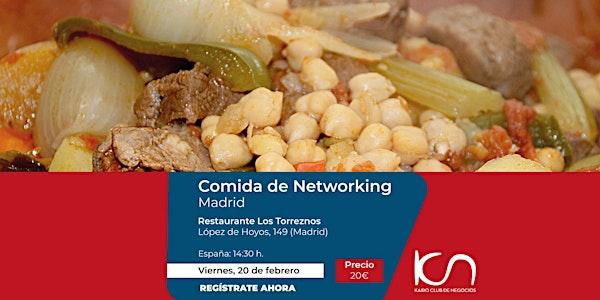 KCN Eat & Meet Comida de Networking Madrid - 20 de febrero