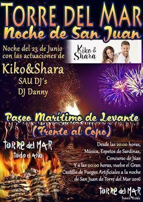 Noche de San Juan en Torre del Mar