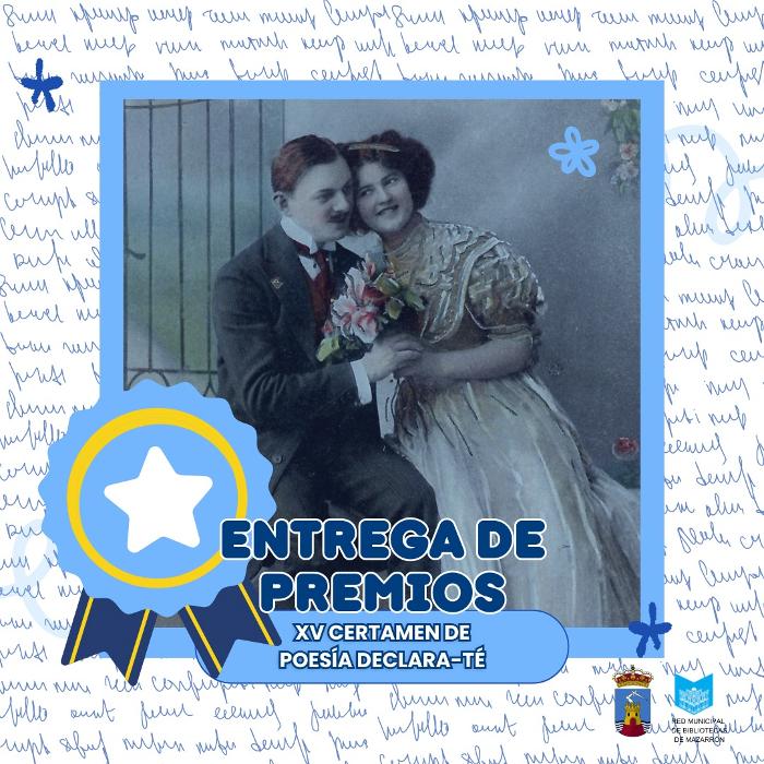 ENTREGA DE PREMIOS DEL XV CERTAMEN DE POESÍA JUVENIL