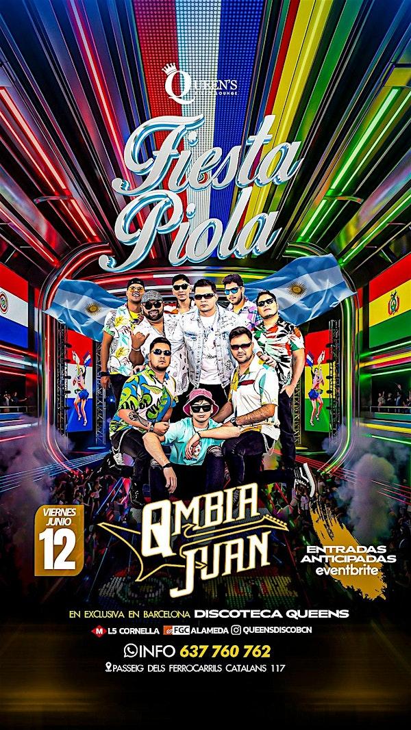 QMBIA JUAN x FIESTA PIOLA BARCELONA