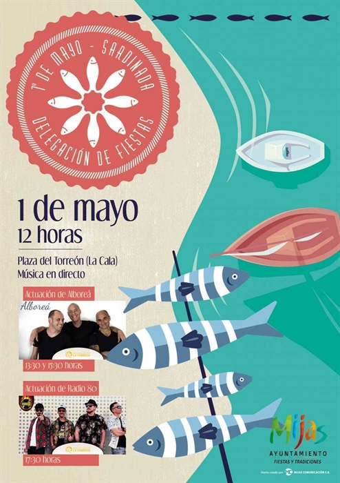 Sardinada de la Cala de Mijas