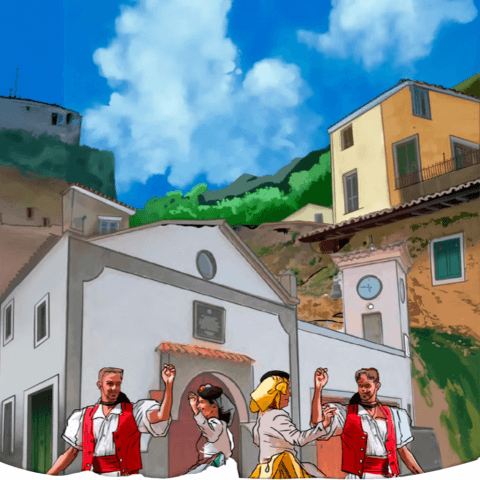 Santa Teresita y San Martin de Porres