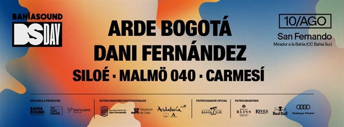 Conciertos Arde Bogotá, Dani Fernández - Bahía Sound Festival