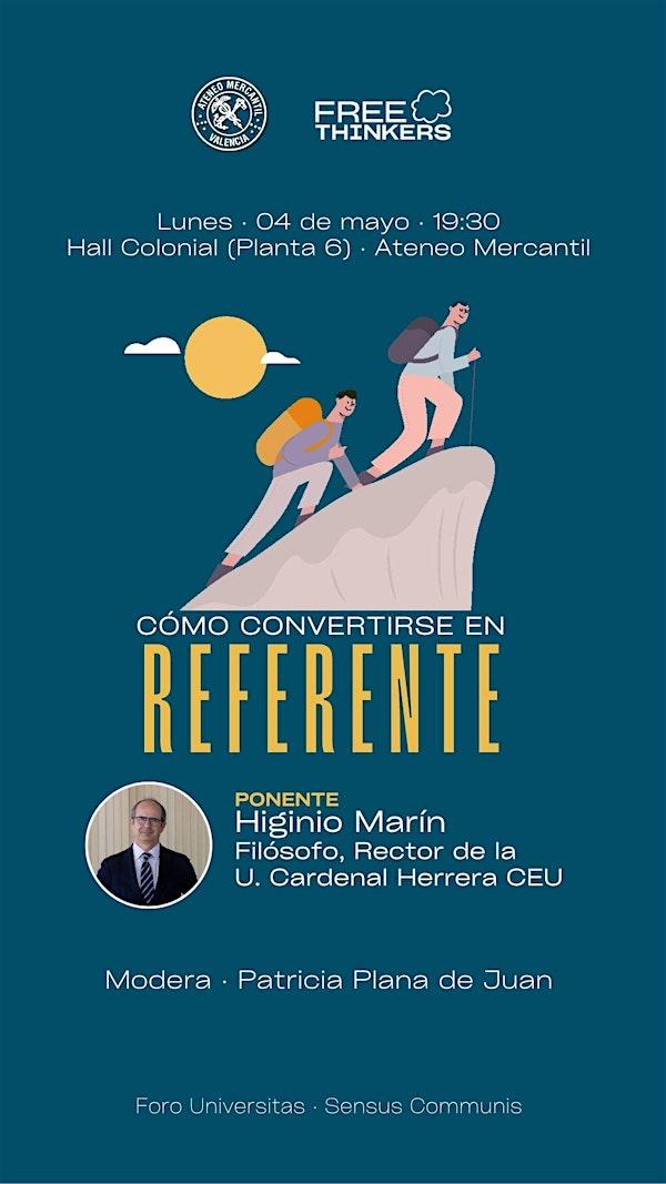 Charla de FreeThinkers con Higinio Marín Pedreño
