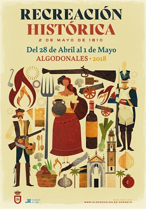 Recreación Histórica 2 de Mayo en Algodonales