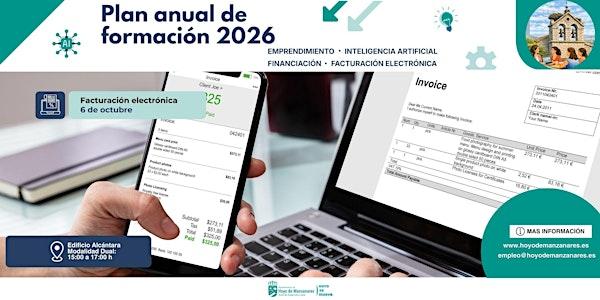 Plan de formación 2026 – Facturación Electrónica y VERIFACTU